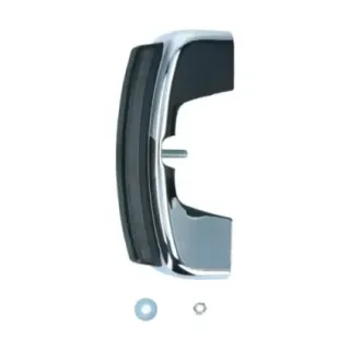 Bumperguard krom, For montering med bu
