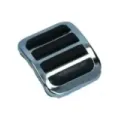 Bremse- eller clutchpedaldeksel, krom/svart