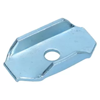 Plate for gulvpannebolt