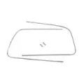 Front vinduslist cabriolet (alu tr