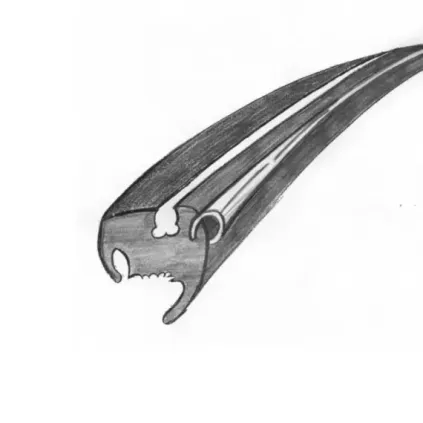 Kvart vindus pakning Deluxe l