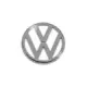 Emblem VW foran krom - 95mm (Original)