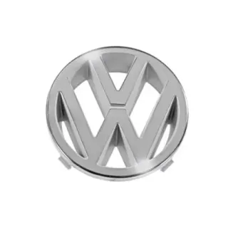 Emblem VW foran krom - 125mm (Original