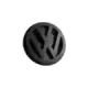 Emblem VW bak svart - 100mm (Original)