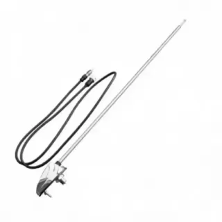 Antenne, forkrommet sokkel, 1 punkts feste