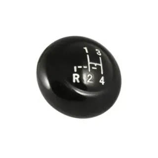 Girknapp 10mm, sort