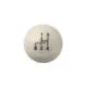 Girknapp 12mm, elfenben
