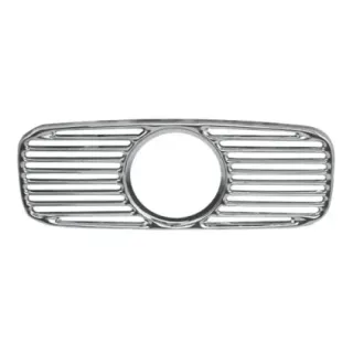 Dashgrill med hull for klokke, krom
