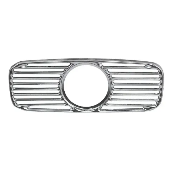 Dashgrill med hull for klokke, krom