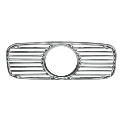 Dashgrill med hull for klokke, krom