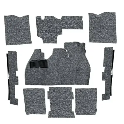 Teppesett, Boble, grå