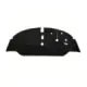 Gummigulvmatte foran RHD (svart)