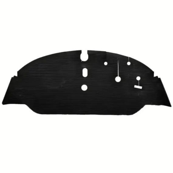 Gummigulvmatte foran RHD (svart)