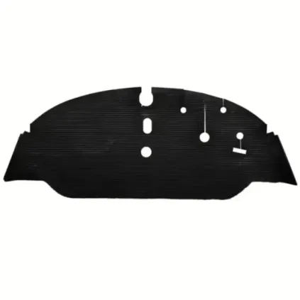 Gummigulvmatte foran RHD (svart)