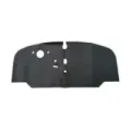 Gummigulvmatte foran (svart)