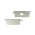 Solskjermer, cabrio, par, hvit