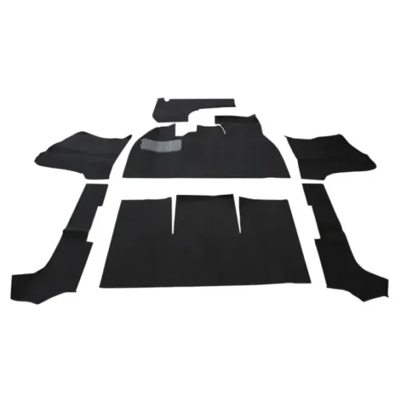 Teppesett, Boble cabriolet, svart