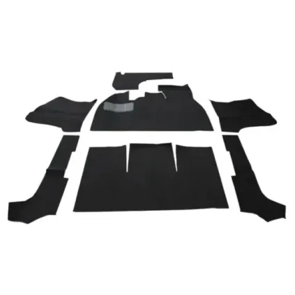 Teppesett, Boble cabriolet, svart