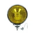 Spotlight foran krom, gult glass