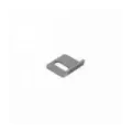 Stoppplate for bremse/clutchpedal 08/57-