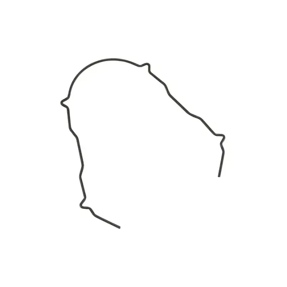 Fjærklemme for baklyslinse/refleks