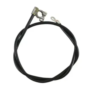 Positiv batterikabel, sort 1130 mm