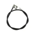 Positiv batterikabel, sort 1130 mm