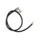 Positiv batterikabel, sort 825 mm