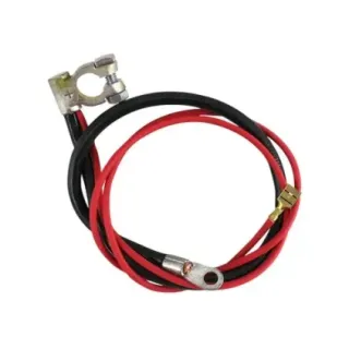 Positiv batterikabel, sort 540 mm, re