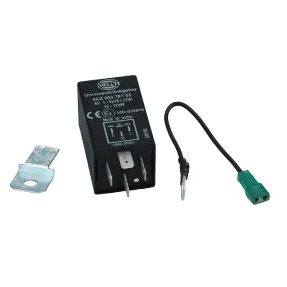 Blinklysrelé 6 Volt elektronisk (4 pi