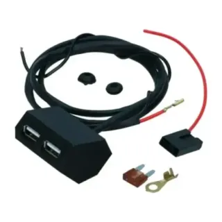 USB-lader for askebeger, 6/12 Volt
