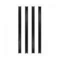 Føring seteskinne T-profil, 4 stk