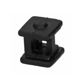 Gummimontert viftemotor