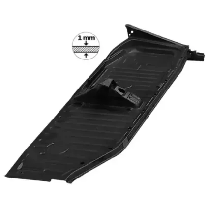 Gulvplate med setepukkel, venstre, 1,00mm
