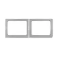 Sidevindus indre panel / komplett for 2