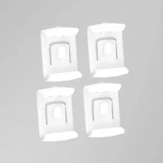 Seteskinneforinger bak, 4 stykker (2 seter)