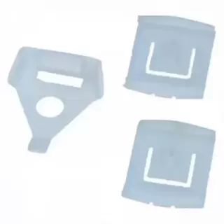 Seteskinneforinger, for 1 sete, 3 stk