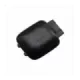 Fingerplate dørhåndtak innvendig, svart