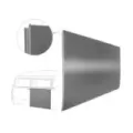 Midt sidepanel venstre 80cm