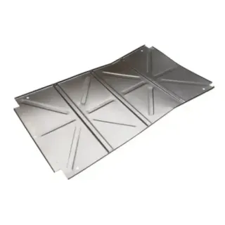 Plate under gulv, sentralpanel