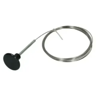 Front hette innerkabel bakelitt svart
