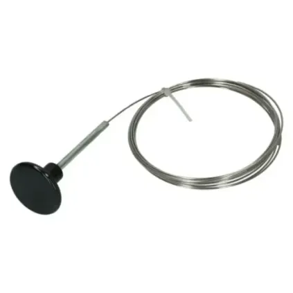 Front hette innerkabel bakelitt svart