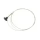 Motorlokk innerkabel, sort knott