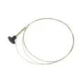 Motorlokk innerkabel, sort knott
