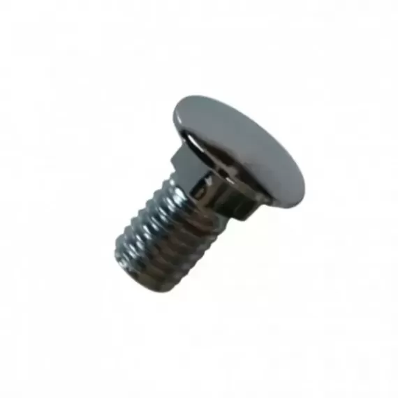 Støtfangerbolt krom M8x15 (TQ)