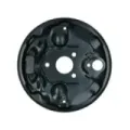Bakplate foran