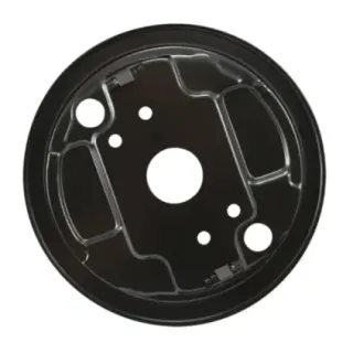 Bakplate, foran venstre