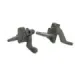 Senkede spindler for bremsetromler, som pai