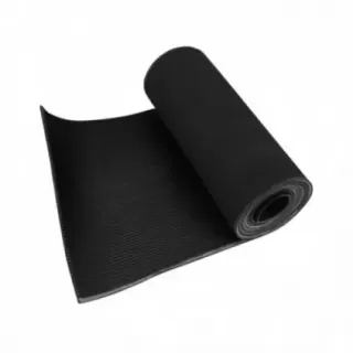 Gummi stigtrinn sort / Split window boble