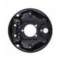 Bakplate, foran